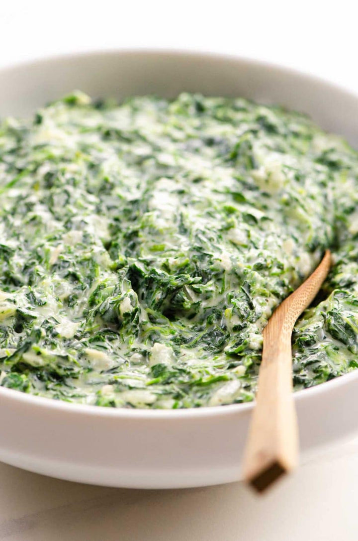 Creamed Spinach - A Good Story Foods